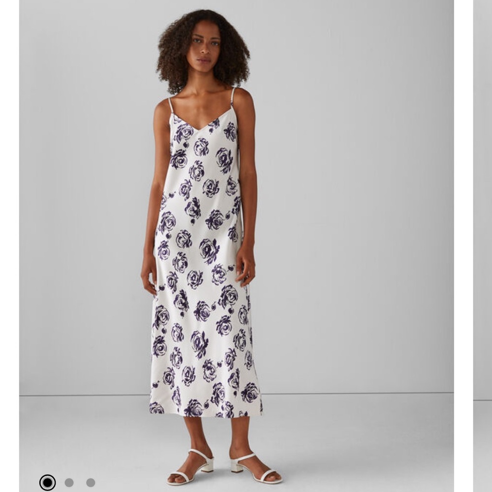 Club Monaco Satin Slip Dress